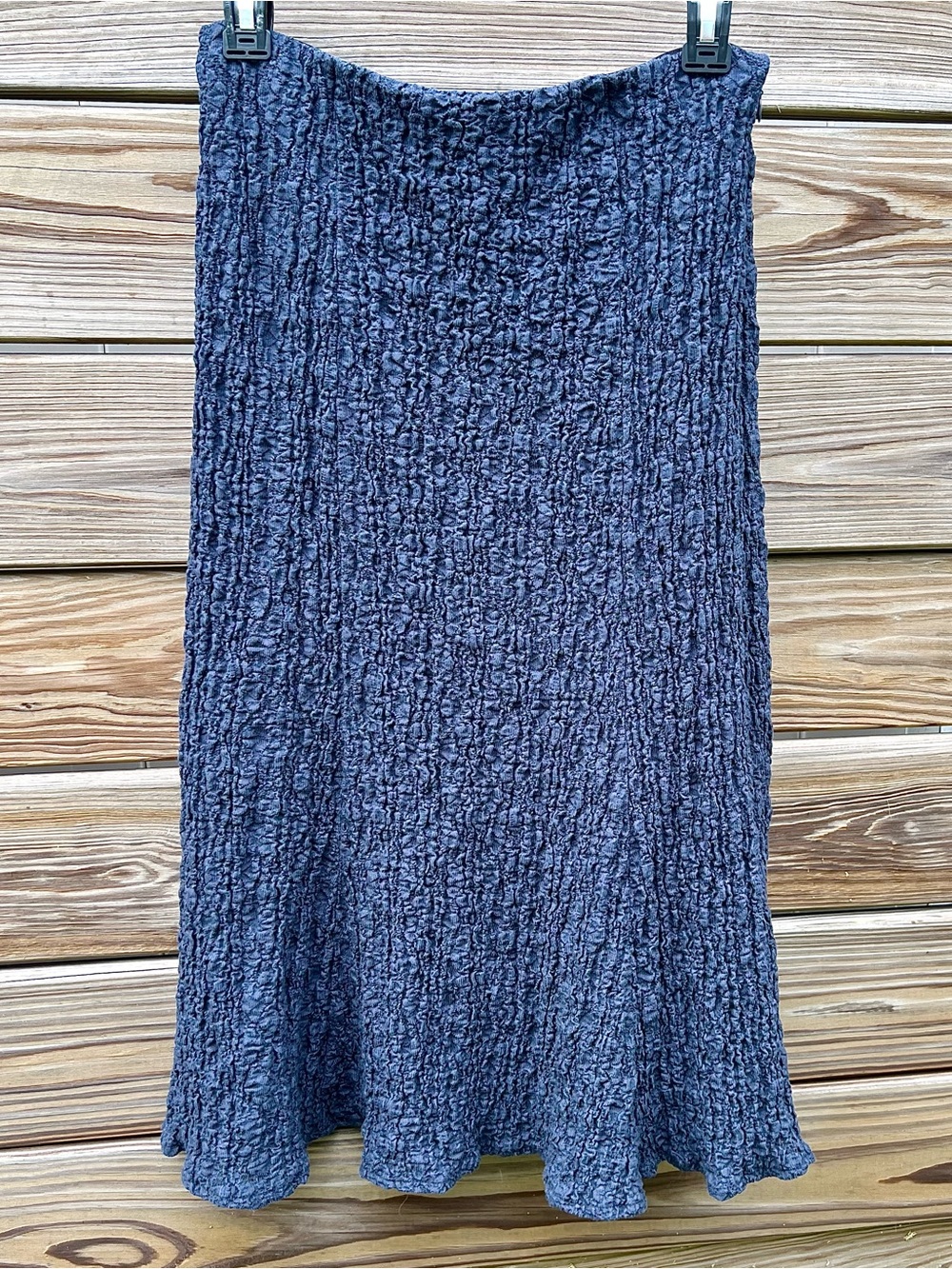 Veronica Beard Massimo Navy Midi Skirt Cotton Blend Lace Women’s Size M
